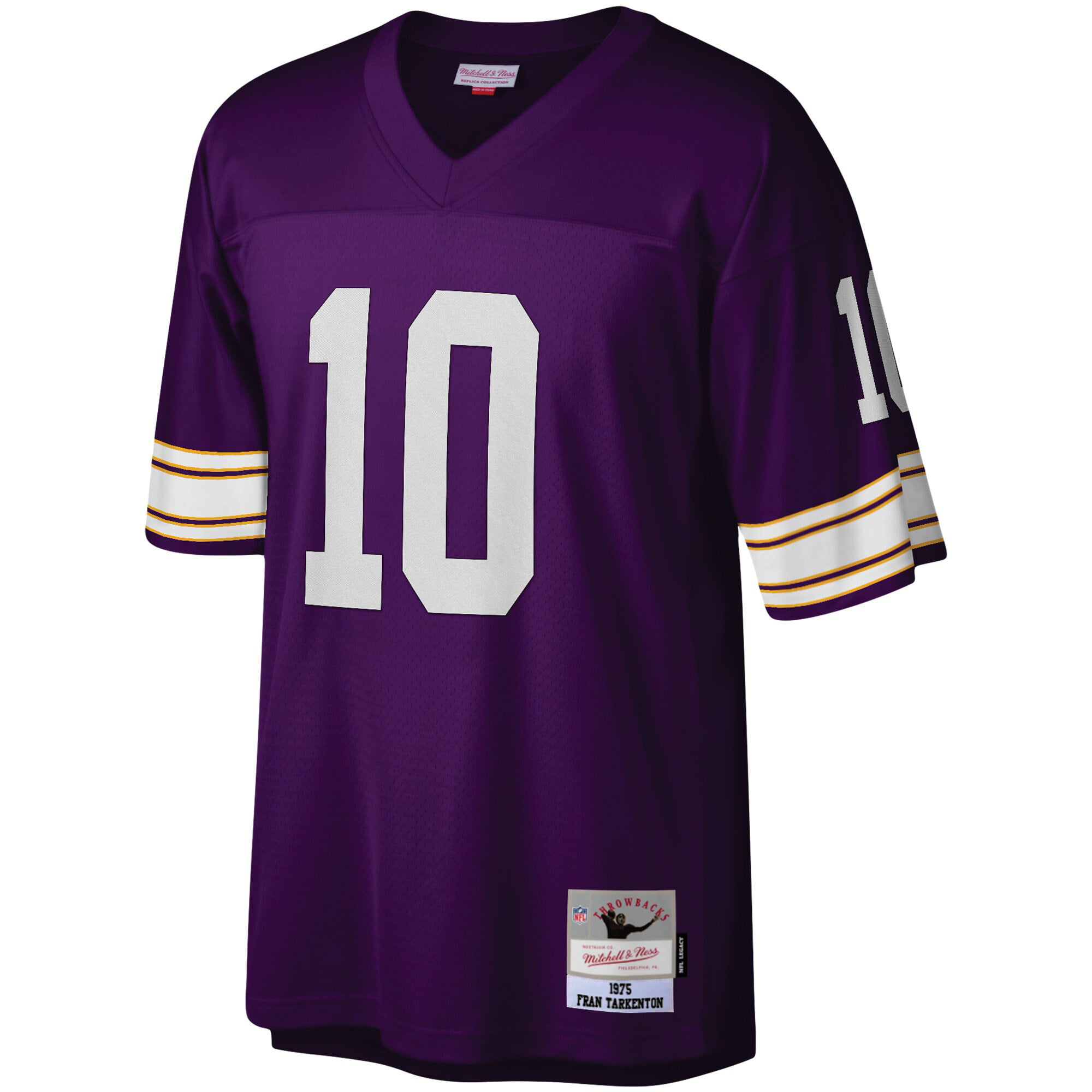 Fran Tarkenton Minnesota Vikings Mitchell & Ness Legacy Replica Jersey - Purple