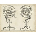 thumbnail image 2 of Adams, George 24x20 Gold Ornate Wood Framed with Double Matting Museum Art Print Titled - Antique Armillary Spheres, 2 of 4