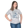 thumbnail image 3 of South Carolina Distressed Palmettos Plus Size Crewneck Graphic Tee Shirt Brisco Brands 2X, 3 of 4