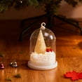 thumbnail image 5 of Mini Christmas Tree in Dome with LED Lights, Tabletop Night Light for Xmas Decor, Creative Holiday Gift for Home, Office, and Desktop Display, 5 of 5