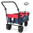 thumbnail image 5 of WonderFold Pull and Push Collapsible Folding Utility Wagon with All-Terrain Tire, 5 of 7