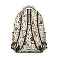 thumbnail image 3 of Paw Prints and Bones Backpack for School,Cute School Bag,Schoolbag with Adjustable Shoulder Straps & Padded Back,15.3"x11"x7.1".﻿, 3 of 6