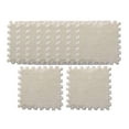 thumbnail image 4 of 10x Alfombra de juego para bebé, de espuma de rompecabezas de peluche, cómoda, antideslizante, suave y para escalar Blanco, 4 of 9