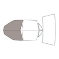 thumbnail image 2 of Rvinyl Window Tint Kit Compatible with Ford Tempo 1990-1994 - Front Precut Kit - 50%, 2 of 8
