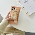 thumbnail image 3 of Cute Food Phone Case for iPhone 12 Pro Max, Funny Breakfast Bread Case, 3D Candy Bag Kraft Paper Toast Phone Cover with Toast Hold Stand for Women Girls, 3 of 6