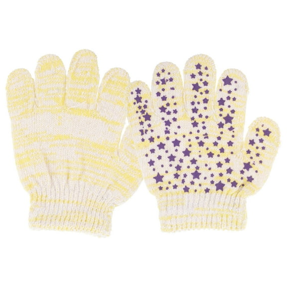 MUSEYA 1 Pair Gardening Protective Glove Fabric Multipurpose Gloves for Yard Work