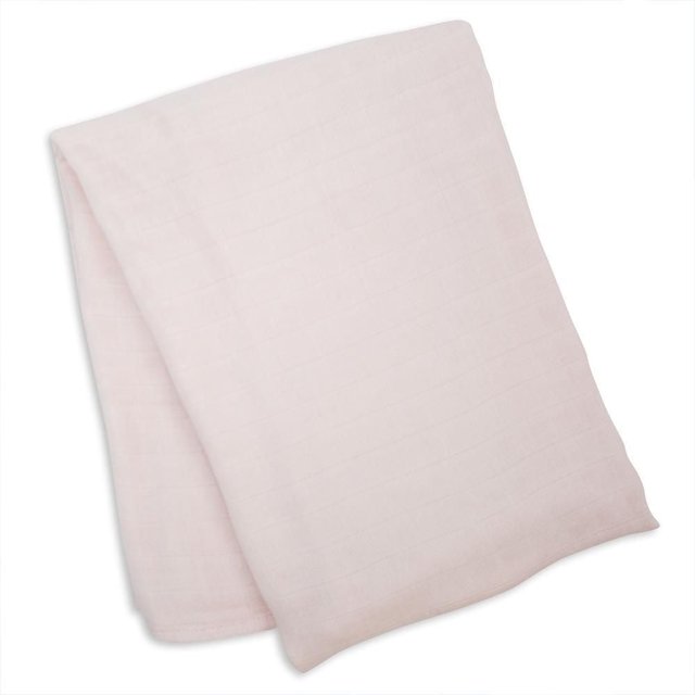 Lulujo - Modern Collection - Baby Muslin Bamboo Swaddle Blanket, Nursing/Stroller Cover