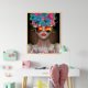thumbnail image 4 of Cuadros Decorativos Chica con flor pintura al óleo por números Kit DIY decoración del hogar regalo cuadros de pared Ndcxsfigh Nuevos Originales, 4 of 7