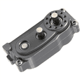 thumbnail image 2 of 2X Prefixal Transfer Case for 1/10 RC Crawler Car Axial SCX10 & SCX10 II 90046 Upgrade Parts,Titanium, 2 of 3