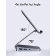 thumbnail image 2 of Hub USB-C 8 en 1 Anker Plateado con Soporte Plegable para iPad Pro 5ª Generación, 2 of 7
