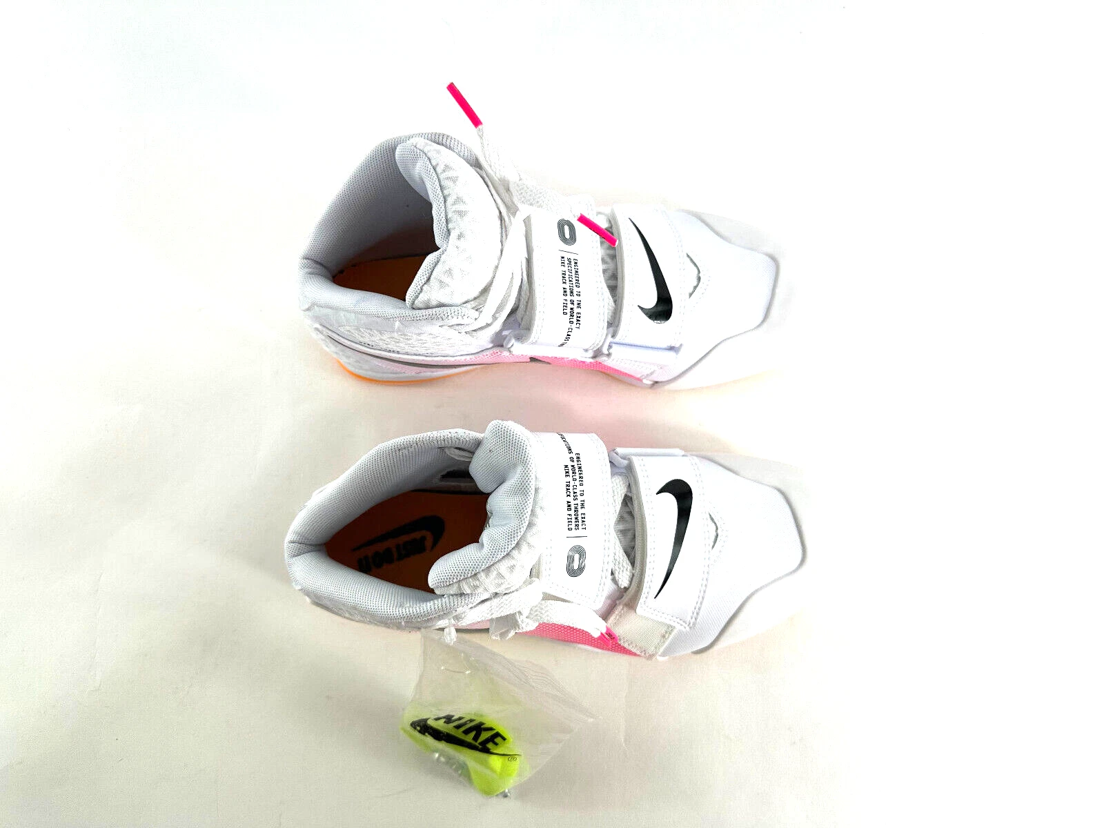 Nike Nike Zoom Javelin Elite 3 Track Spikes White Pink Men  display picture 2