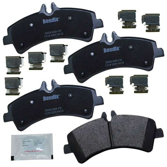 Bendix Brakes Disc Brake Pad Set Fits select: 2013-2018 MERCEDES-BENZ SPRINTER, 2007-2009 DODGE SPRINTER