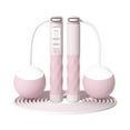 thumbnail image 1 of koolsoo Jump Rope Skipping Rope Adjustable with Calorie Counter for Fitness Gym Home pink, 1 of 9