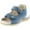 Blue Avio, variant on Boys 7079 Leather Fashion Sandals
