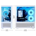 thumbnail image 5 of Ningmei Lumishore Gaming PC AMD Ryzen 5 5500 NVIDIA GTX 1660 Super 16GB RAM 1TB SSD Windows 11 Wifi PC Gaming, 5 of 7
