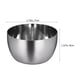 thumbnail image 2 of unbranded 2Ud Redondos De Acero Inoxidable Para Condimentos Con Para Cocina, 2 of 8