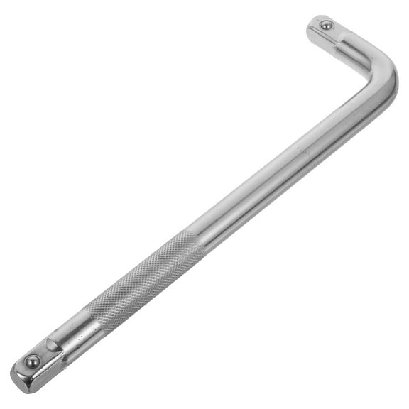 Raindrops Ratchet Wrench Extender 1Pcs Silver for Car Repair 9.90X2.48X0.67in