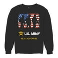 thumbnail image 5 of US Army Be All You Can Be Sweatshirt American Flag Military Veteran DD 214 Patriotic Armed Forces Licensed Crewneck, 5 of 7