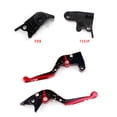 thumbnail image 1 of Adjustable Clutch Brake Lever for Speed Triple R 2016-2018 1200 Scrambler Red, 1 of 4