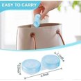 thumbnail image 4 of 50 Pack Contact Lens Cases, Transparent Contact Cases Bulk in 5 colors, Cute, 4 of 5