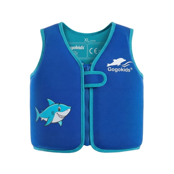 Gogokids Kids Swim Vest Life Jacket,Toddler Learn to Swim Floatation Jackets Training Vest,Swimming Aids Jacket,Ideal for Swimming Learning