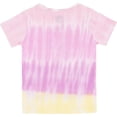 thumbnail image 2 of My Little Pony Girls Tie Dye Graphic T-Shirt - Rainbow Dash, Pinkie Pie, Twilight Sparkle, Apple Jack, Sizes 4-6X, 2 of 2