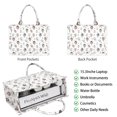 thumbnail image 2 of Large Capacity Tote Bag,Fairy Princess Animal Pattern Handbag Fashion Luxury Tote Bag,15.7"x13"x 5.1" Inches,Laptop Compatible, 2 of 5