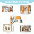 thumbnail image 5 of Gitawusa Indoor Toddler Plastic Play Center with Slide, Basketball Hoop and Matching Ball for Kids, 5 of 7