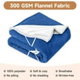 thumbnail image 2 of Gresahom Golf Blanket Gift Sport Throw Blanket for Boys Men, Golf Fan Gift for Sport Fan Kids Adults, Soft Fleece Throw Golf for Birthday Gift Graduation Children's Day Father's Day Travel(40"x50"), 2 of 7