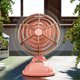 thumbnail image 1 of Retro Mini Desktop Fan 400mAh USB Rechargeable Desk Outdoor Desk Fan Portable Desktop Fan, 1 of 5