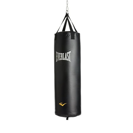 Everlast Nevatear 40 Pound Gym Kick Boxing Punching Training Heavy Bag, Black