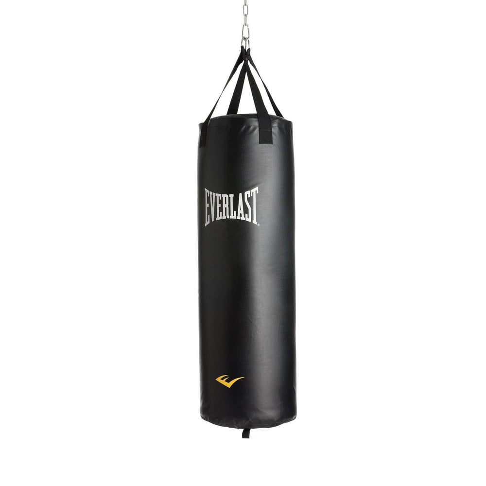 Everlast Nevatear 100 Pound Gym Kick Boxing Punching Training Heavy Bag ...