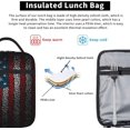thumbnail image 5 of Lunch Bag Cool American Flag Lunch Bag For Men Women, College Reusable Fashion Lunch Bag For Shopping, Office, Gym, 5 of 6