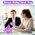 thumbnail image 4 of Squishy Monkey Sugar Stress Balls for Adults, Malt Sugar Monkey Sensory Fidget Toys, Slow Rising Squeeze Ball for Anxiety Relief, Fun Stretchy Stress Toys, Party Favors, 4 of 14