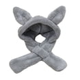 thumbnail image 5 of Primegos Pet Hat Comfortable Winter Dog Hat Scarf Coral Fleece Cat Headgear with Three-dimensional Ears Pet Supplies, 5 of 8