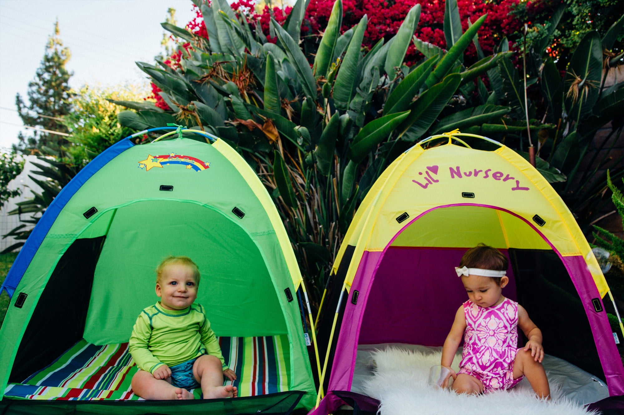 Pacific Play Tents Baby Suite Deluxe Lil' Nursery Polyester Play Tent, Multi-Color, Child
