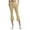 Khaki, variant on Einccm Women's Capri Pants High Waisted Cropped Flared Leg Yoga Pants with Pockets Stretchy Casual Athletic Lounge Pants Stylish Breathable Summer Workout Activewear