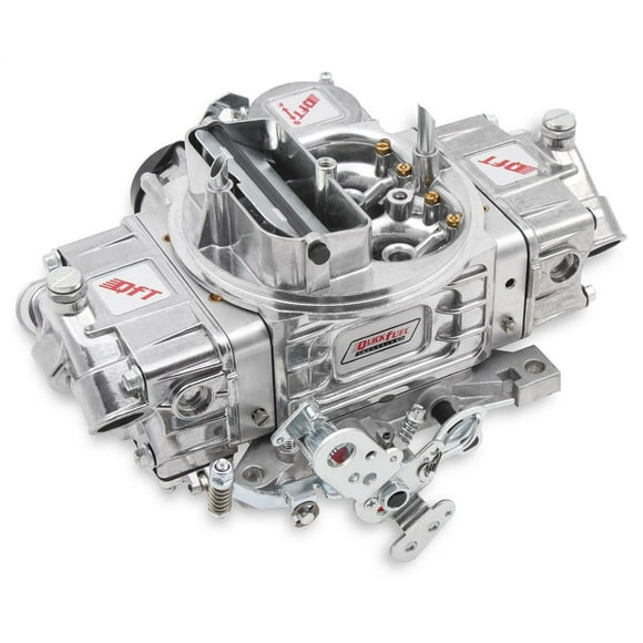 Quick Fuel Technology Carburetor HR-680-VS Hot Rod Series; 4 Barrel; 680 CFM; 4150 Flange; Electric Choke; Vacuum Secondaries; Gasoline; Polished Aluminum