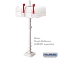 thumbnail image 4 of Kit de Brazo para Buzón Salsbury 4898WHT Aluminio Blanco, 4 of 4