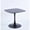 Black, variant on Modern Dining Tables, Square Dining Table 31.5 Inch, Mid-Century Modern Kitchen Table for 2-4 Person, Black and Golden Tulip Pedestal Base with MDF Tabletop for Small Space, Apartment, Breakfast Nook