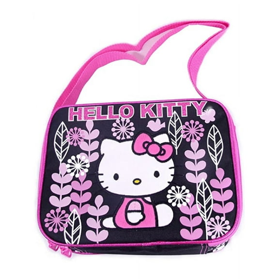 Hello Kitty - Lunch Bag Snack Box Black