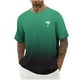 thumbnail image 2 of Camisas de Manga Larga para Hombres Imprimir Casual Cuello Redondo Blusa de Manga Corta, Camisas de Lino para Hombres, 2 of 9