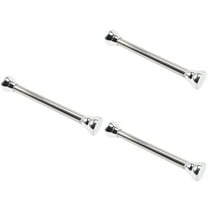 3pcs Adjustable Spring Tension Curtain Rod Set, Expandable Shower Curtain Rods for and Bathrooms