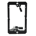 thumbnail image 2 of Single Bundled Cable Wall Plate 1- Recessed Low Voltage Cable Plate with Mounting Bracket (4-Pack, White), 2 of 7