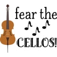 thumbnail image 3 of CafePress - Fear The Cello Music - 15 oz Ceramic Large White Novelty Mug, 3 of 4
