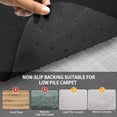 thumbnail image 5 of GPED Office Chair Mat for Carpet, 45" x 53" Carpet Protector Mat, Sturdy Carpet Chair Mat with Studs for Office, Home and Gaming Floor（Black）, 5 of 8