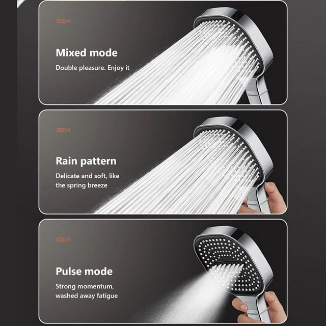 High Pressure Shower Head,High Pressure Shower Heads Pressurized Shower Head Shower Super Pressurized Shower Head Shower Shower Head Shower Shower Head Three Modes