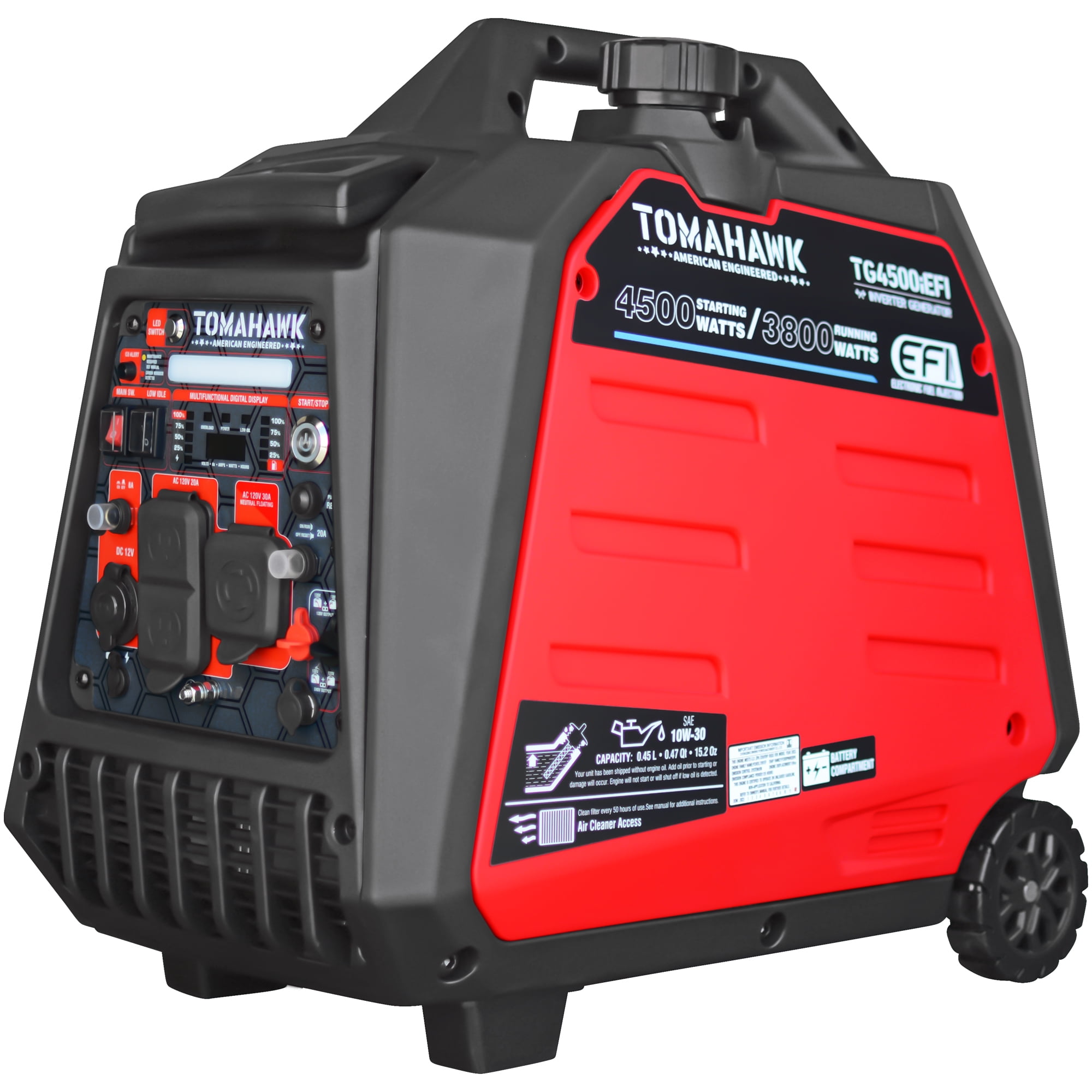 Champion 3400 Watt Dual Fuel RV Ready Portable Inverter
