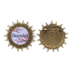 thumbnail image 1 of Diciembre de invierno Pin de gancho de metal vintage con forma de sol Unbranded  M, 1 of 3