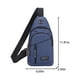 thumbnail image 3 of Mochila bandolera con correa ZJT250128734 | Bolsa ligera de nailon para senderismo con correa elástica ajustable | Múltiples compartimentos, bolsillos para teléfono y conector para auriculares | P, 3 of 5